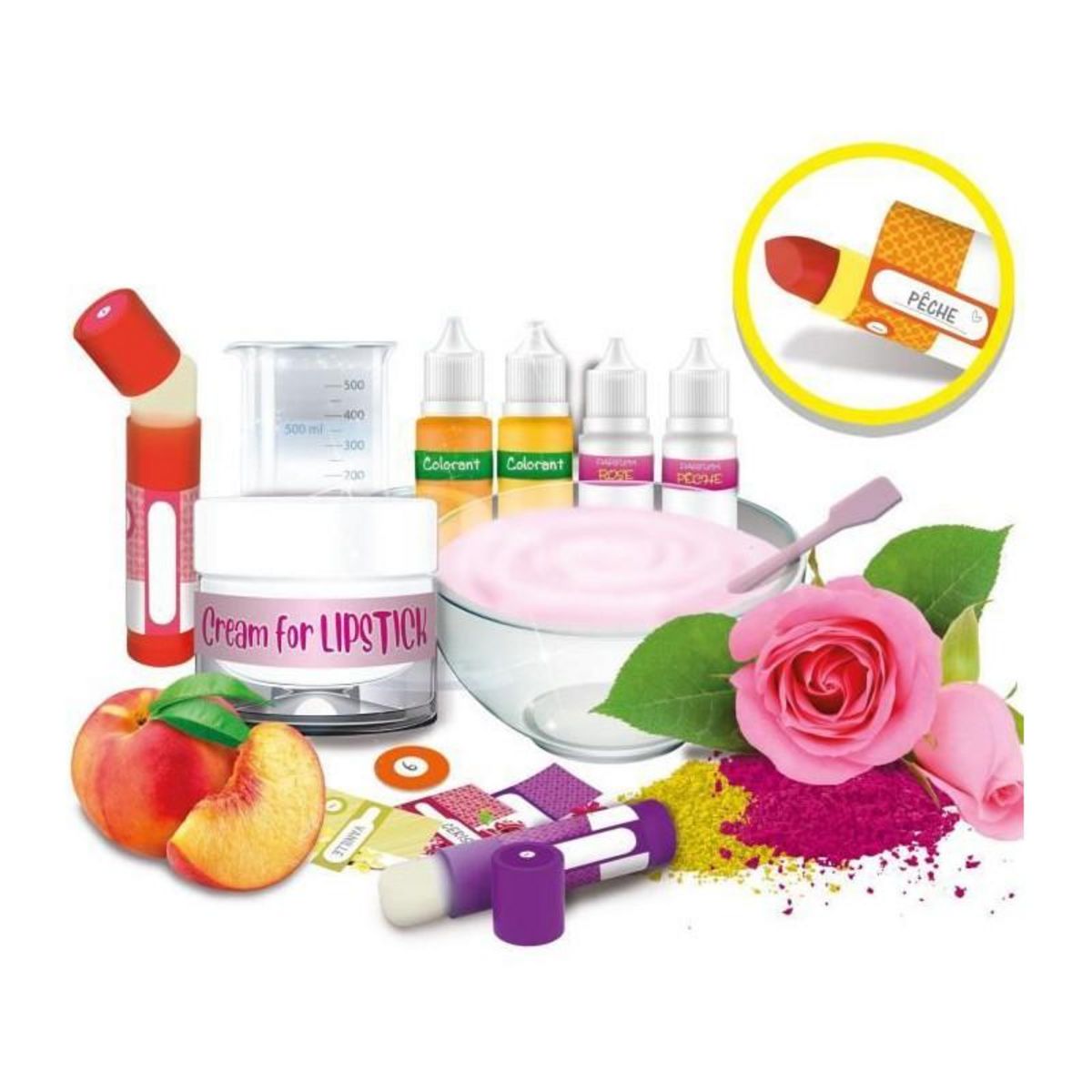 LISCIANI GIOCHI Génius Science - loisirs créatifs - la science des rouges a levres - LISCIANI