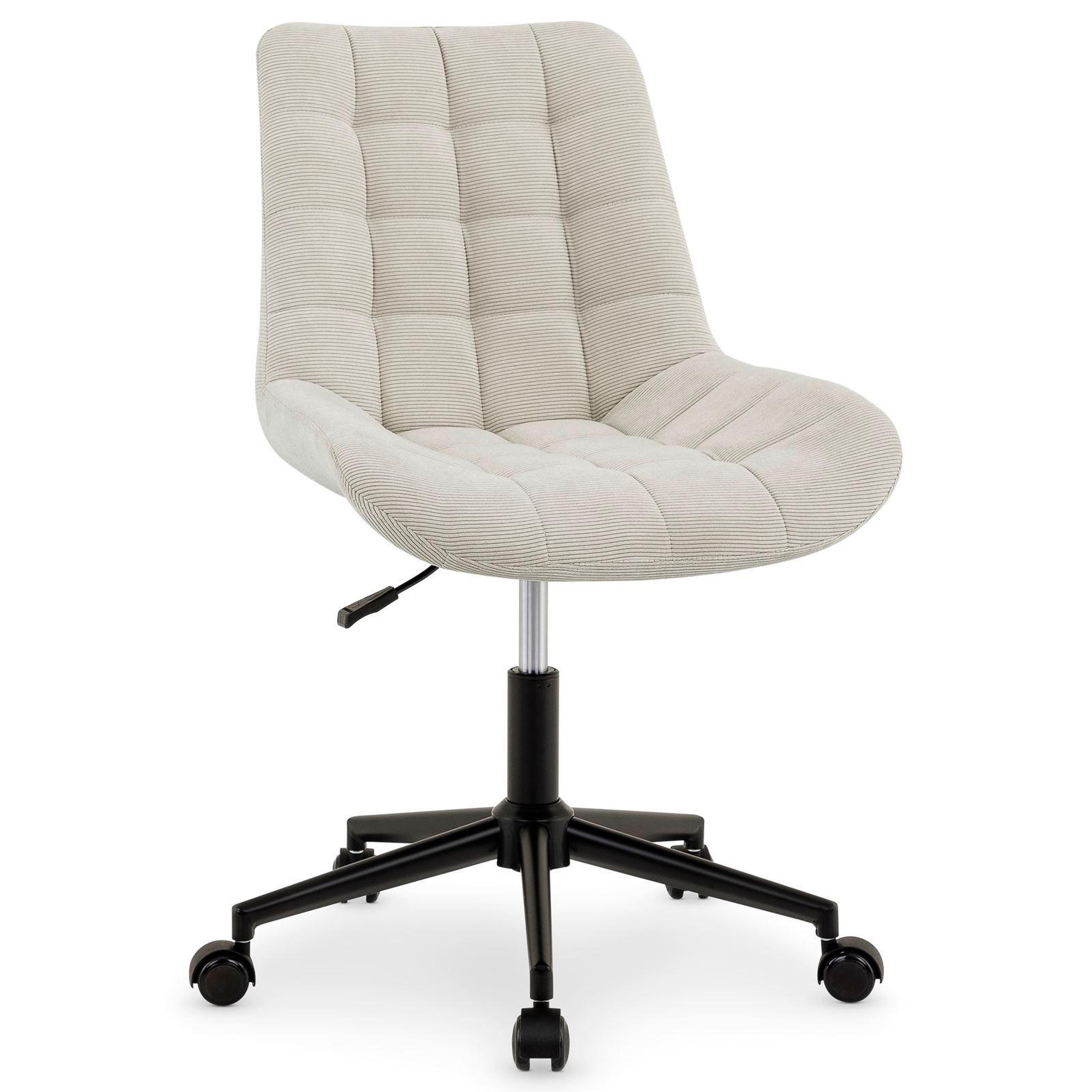 Voir la diapositive 1 : IDIMEX Chaise de bureau vasilo en velours côtelé