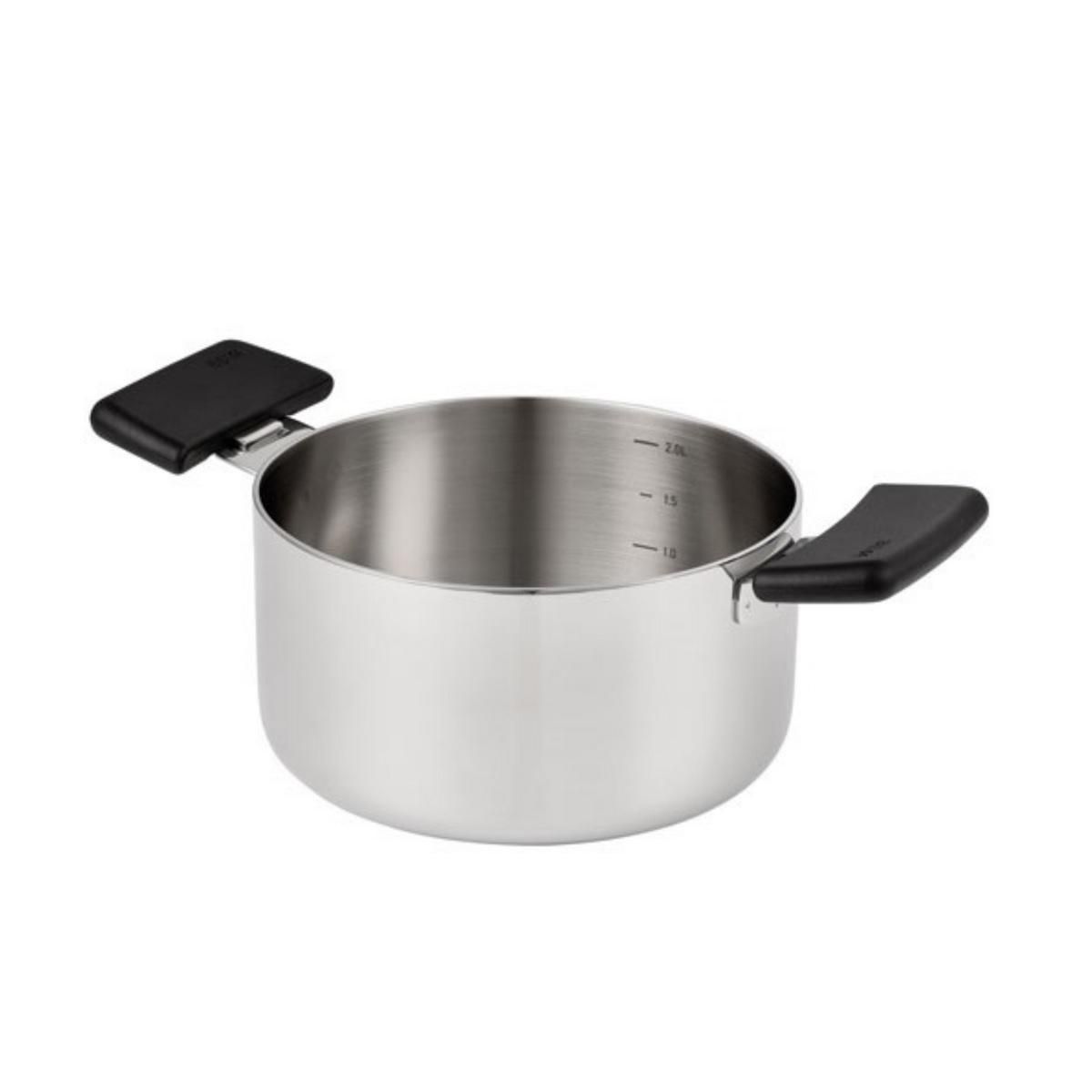 Beka Casserole inox 14cm avec poignée amovible - 101209