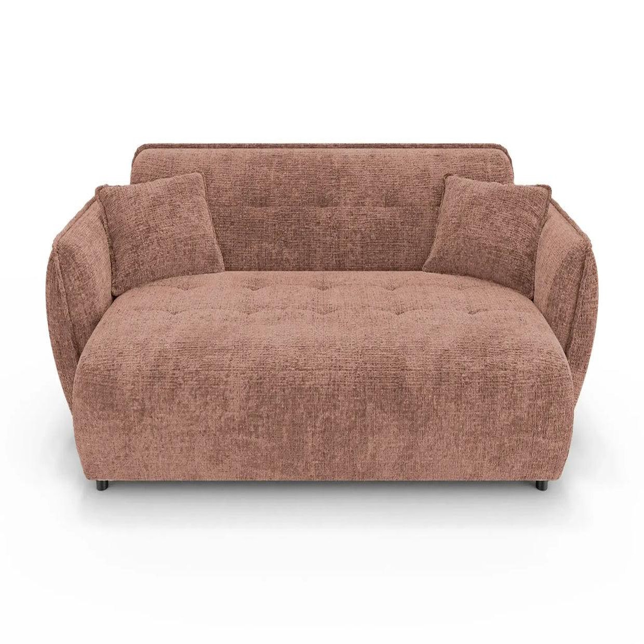 Voir la diapositive 1 : CASANOVA PARIS Mona - canapé droit tissu chenille 3 places