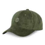SERGE BLANCO Casquette Baseball homme en velours côtelé Velvet. Coloris disponibles : Vert