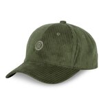 SERGE BLANCO Casquette Baseball homme en velours côtelé Velvet. Coloris disponibles : Vert
