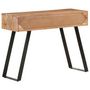 Voir la diapositive 4 : VIDAXL Table console 100x35x76 cm Bois d'acacia avec bord naturel