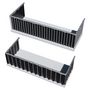 Voir la diapositive 5 : tectake Canisse pour balcon Brise-vue Résistant aux intempéries et facile d'entretien gris