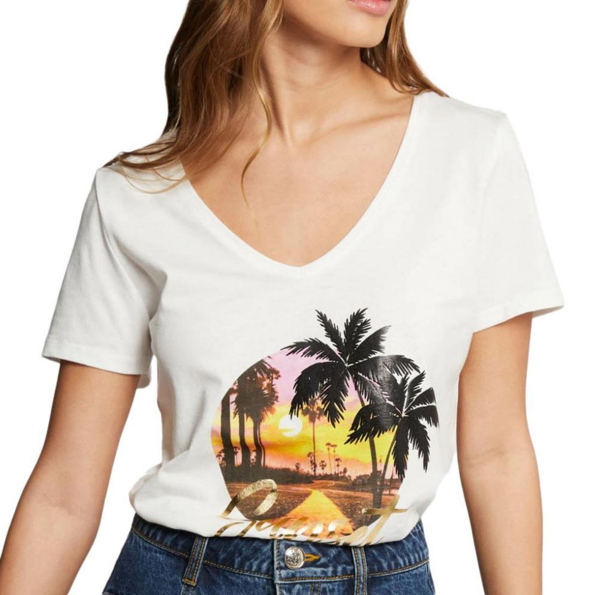 MORGAN T shirts  Femme Morgan  erigraphie 241 DVEGA