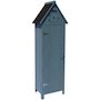 Voir la diapositive 1 : Habitat et Jardin Armoire de jardin  Cabanon  - 77 x 54.5 x 179 cm - Bleu ciel