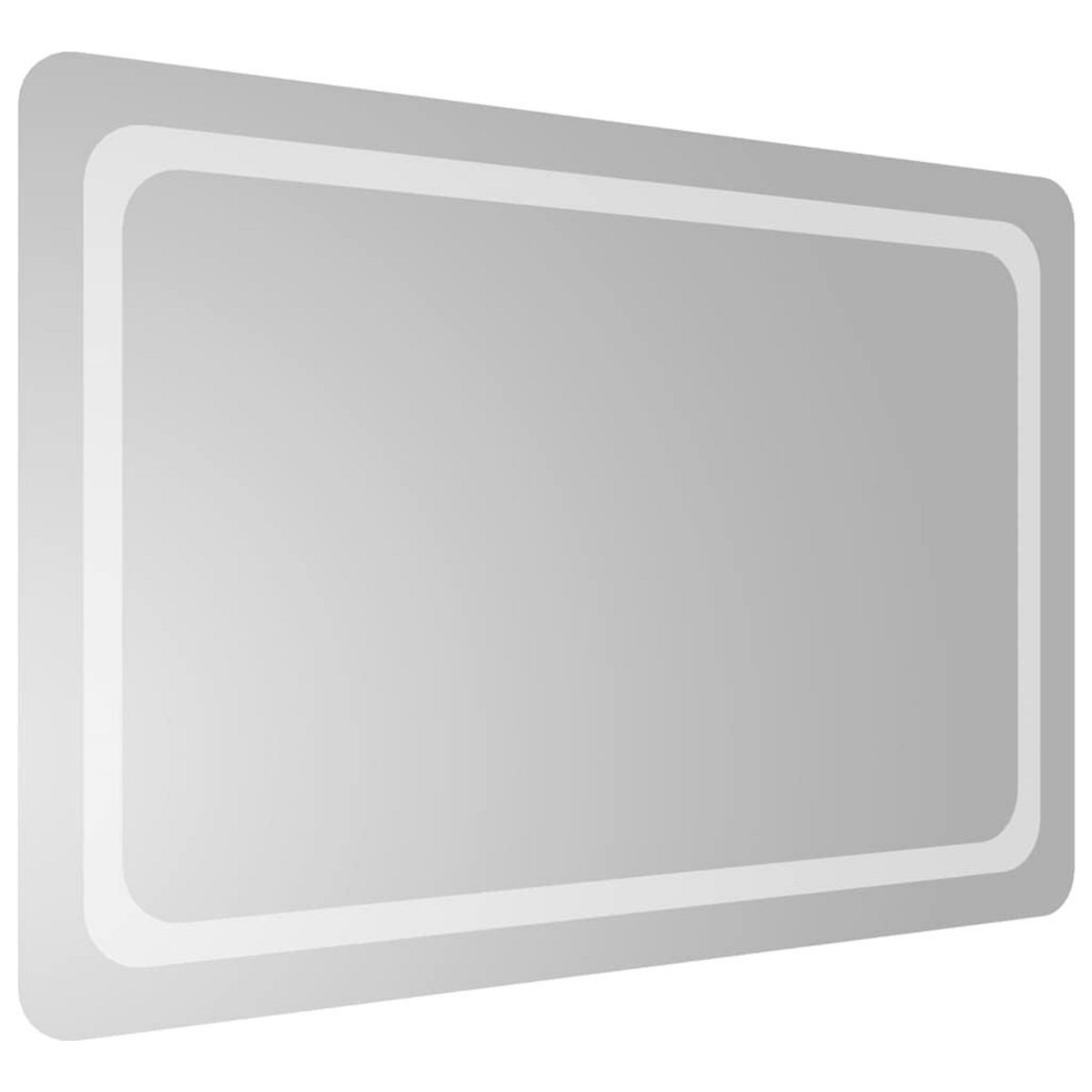 VIDAXL Miroir de salle de bain a LED 90x60 cm