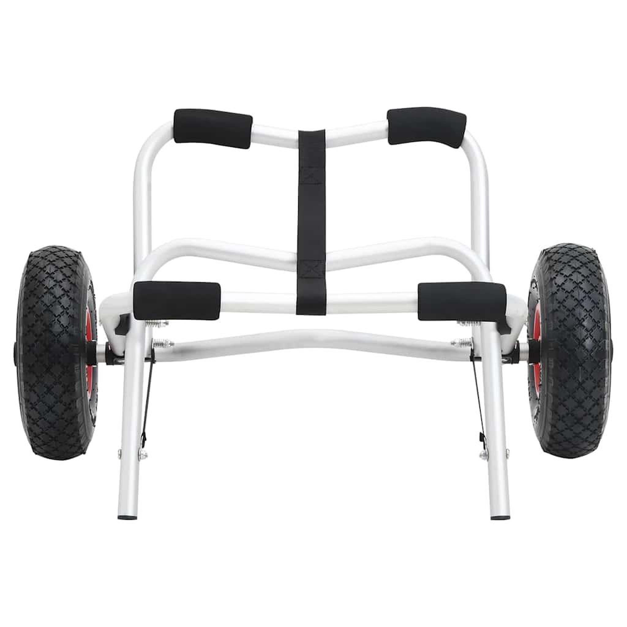 Voir la diapositive 2 : VIDAXL Chariot pour kayak pliable 45 kg aluminium