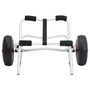 Voir la diapositive 2 : VIDAXL Chariot pour kayak pliable 45 kg aluminium