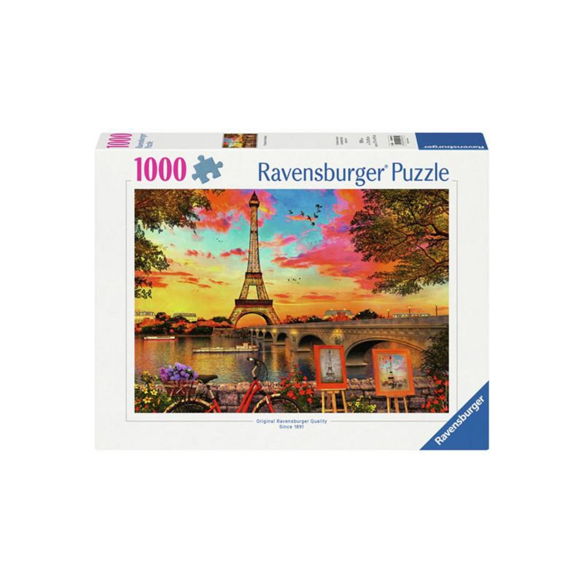 RAVENSBURGER Ravensburger - Jigsaw puzzle Paris, 1000 pcs. 120004615