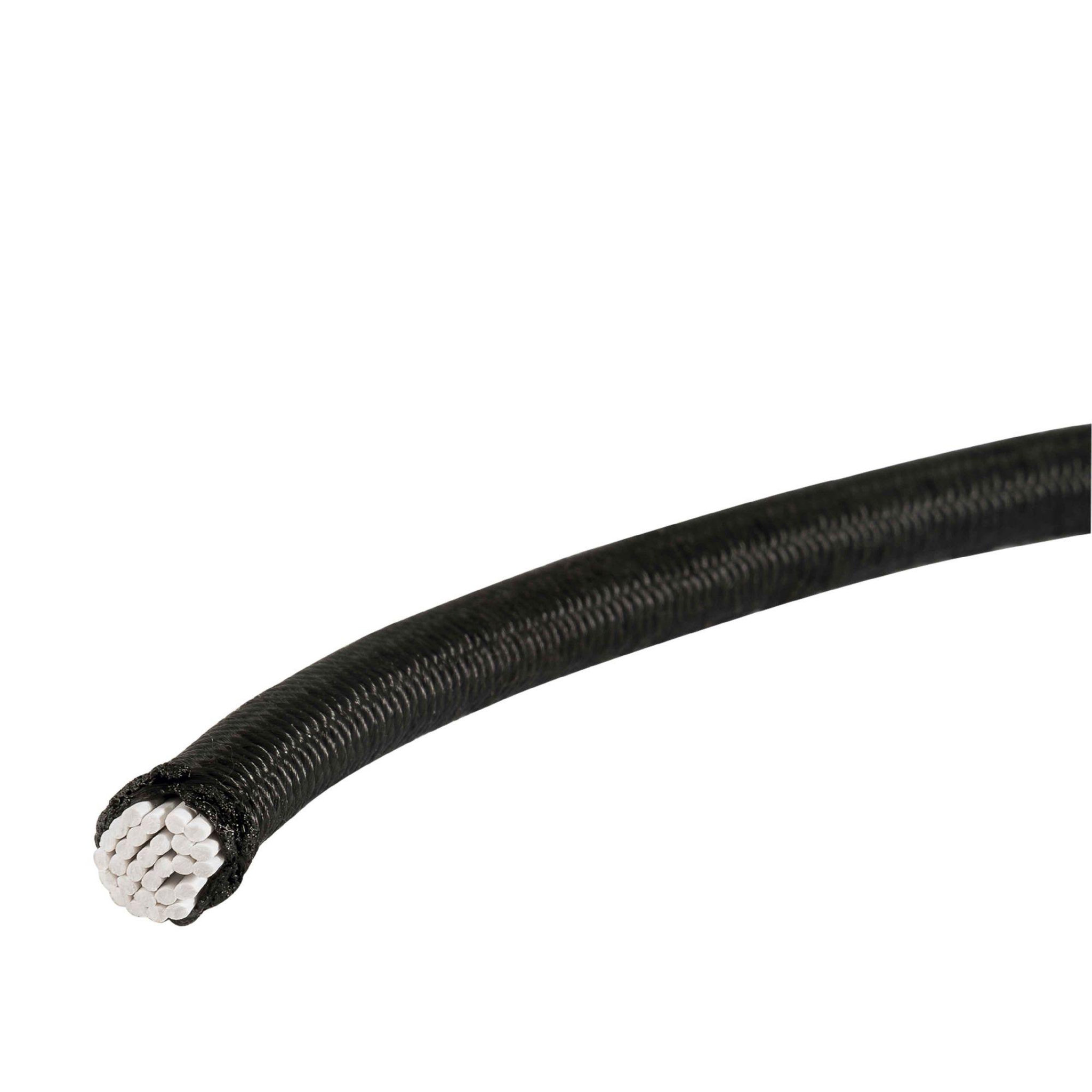 Voir la diapositive 2 : Corderies tournonaises Tendeur noir 10 mm x 40 mètres sur bobine