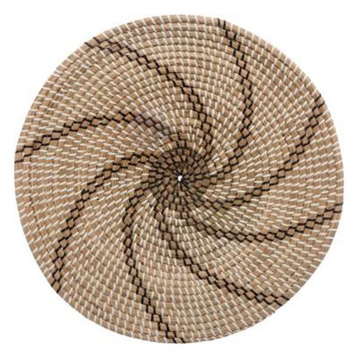 Paris Prix Lot de 3 Décorations Murales  Panier  45cm Naturel