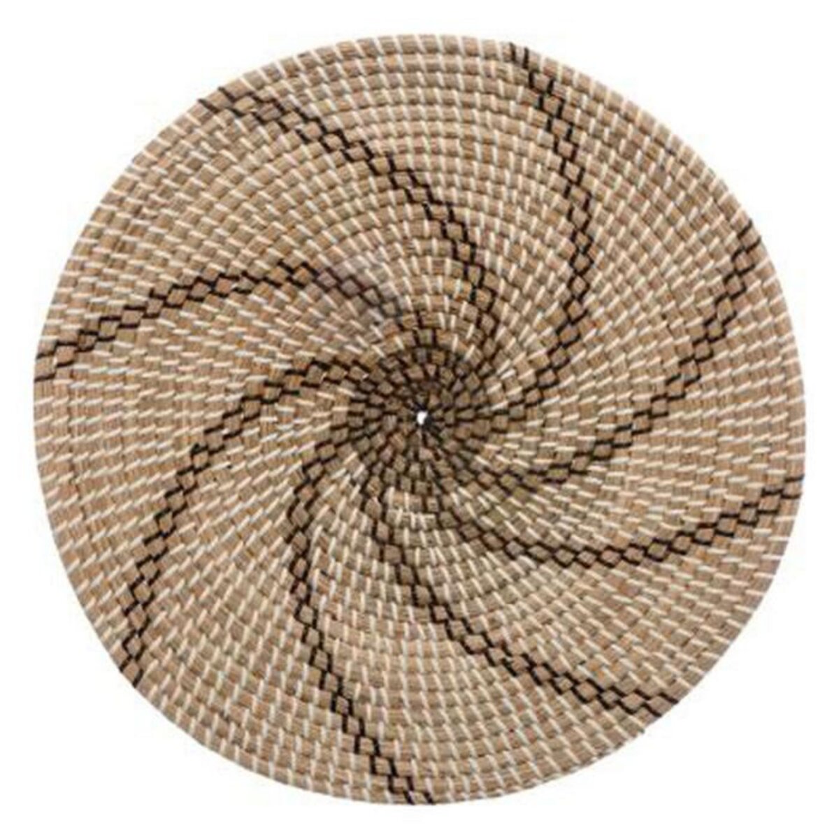 ATMOSPHERA Lot de 3 Décorations Murales  Panier  45cm Naturel