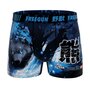 Voir la diapositive 4 : FREEGUN Lot de 4 boxers enfant Manga Animals