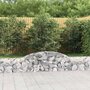 Voir la diapositive 1 : VIDAXL Paniers a gabions arques 7 pcs 300x30x40/60 cm fer galvanise