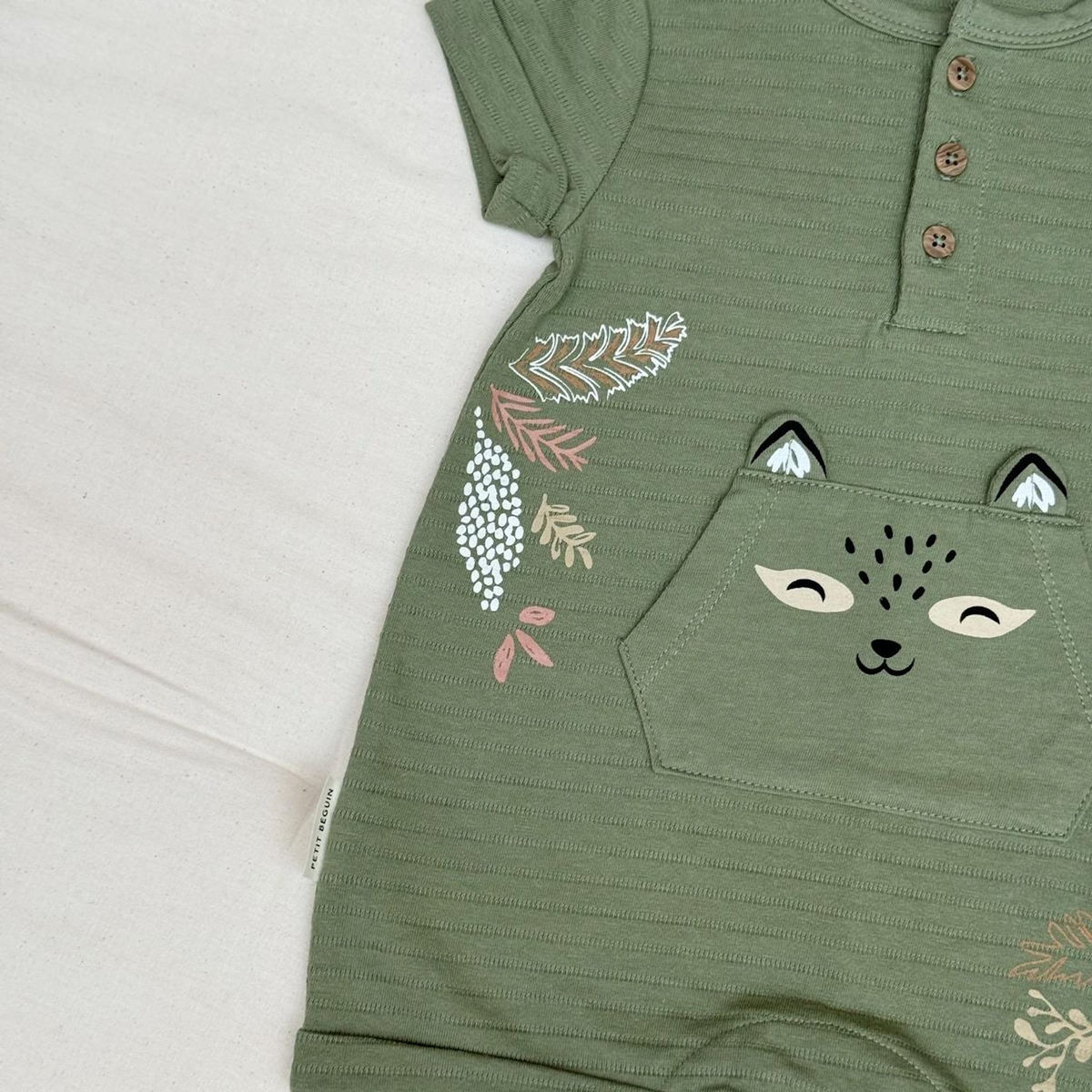 Petit Béguin Barboteuse bébé Gabin