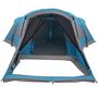 Voir la diapositive 5 : VIDAXL Tente familiale tunnel 8 personnes bleu impermeable