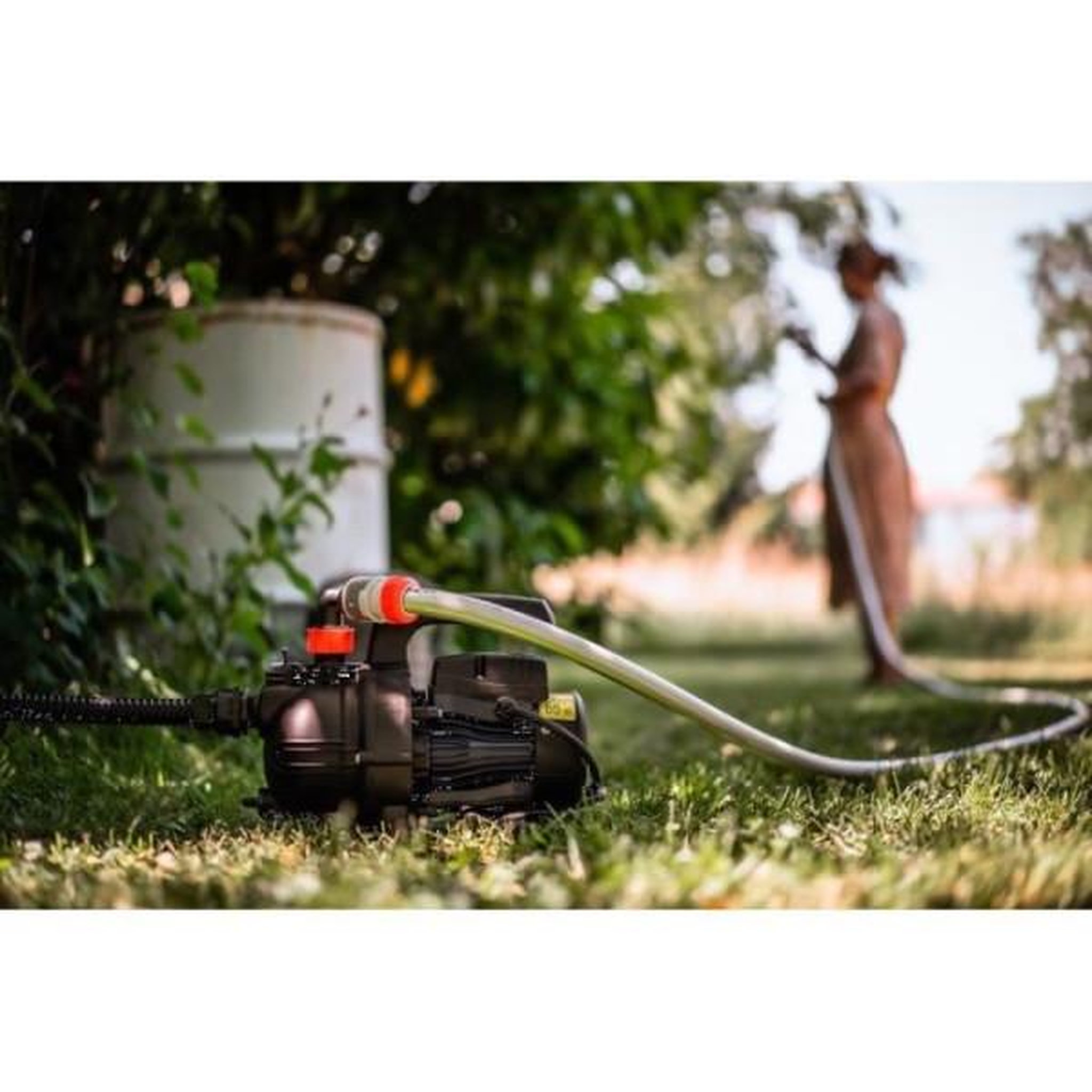 Voir la diapositive 2 : SPIDO Kit pompe d'arrosage + kit d'aspiration - spido - 5 m - 800 w - débit de 3,6 m³/h - pression de 3,7 bars
