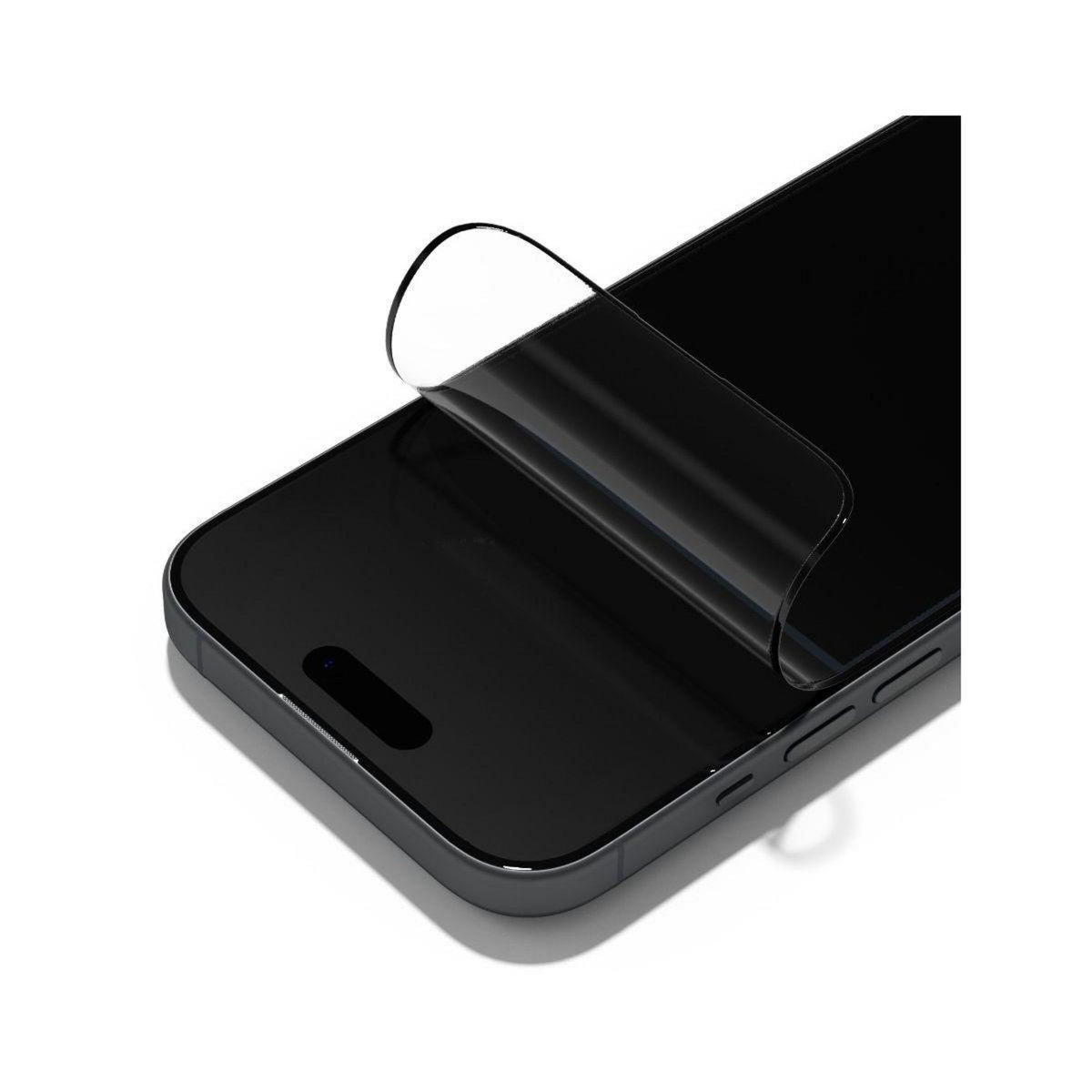 RHINOSHIELD Protège écran iPhone 15 verre trempé anti-chocs 3D