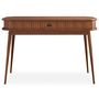 Voir la diapositive 5 : IDIMEX Bureau JARI avec rangement porte coulissante, en bois massif