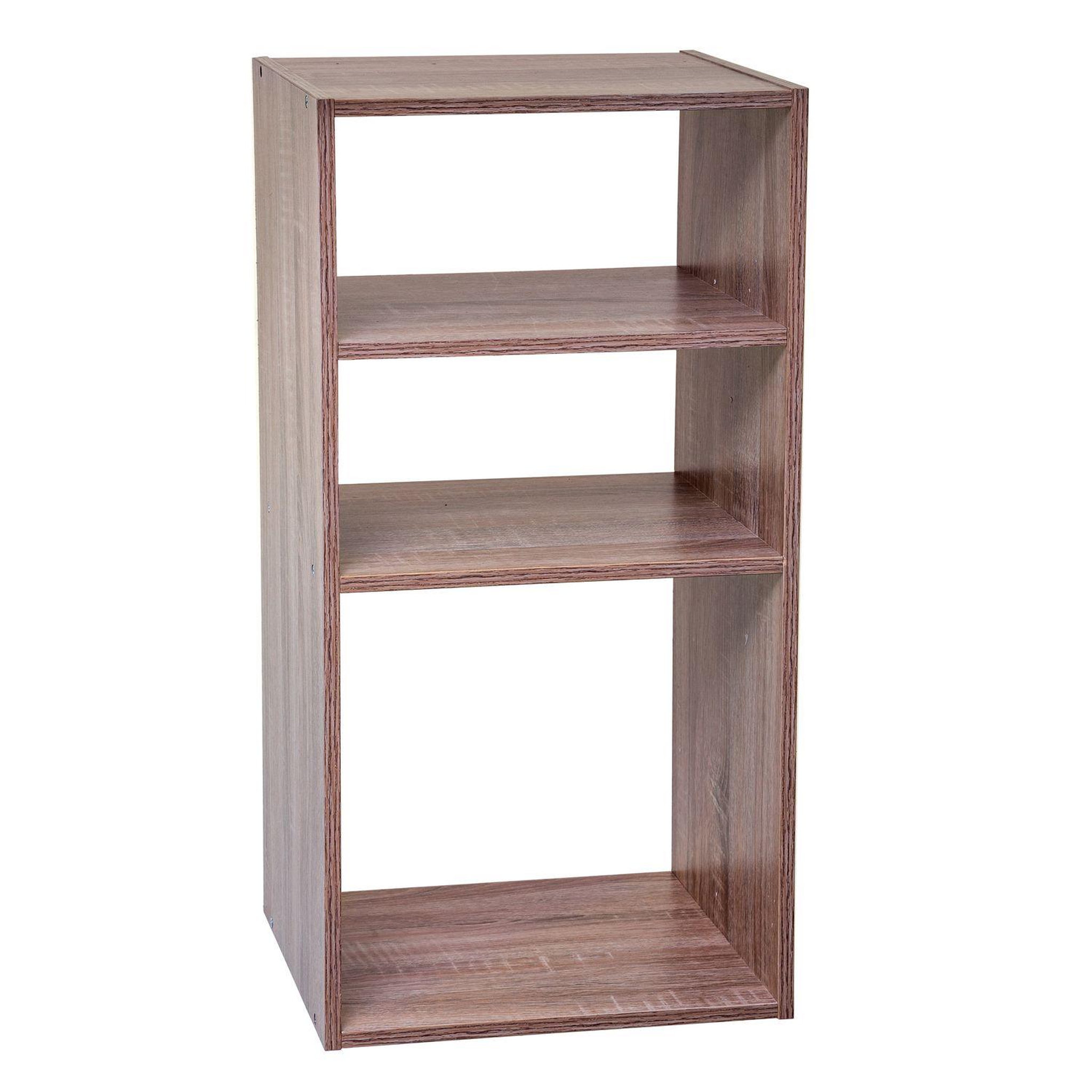 Voir la diapositive 2 : ATMOSPHERA Etagère rectangulaire 2 + 1 cases mix