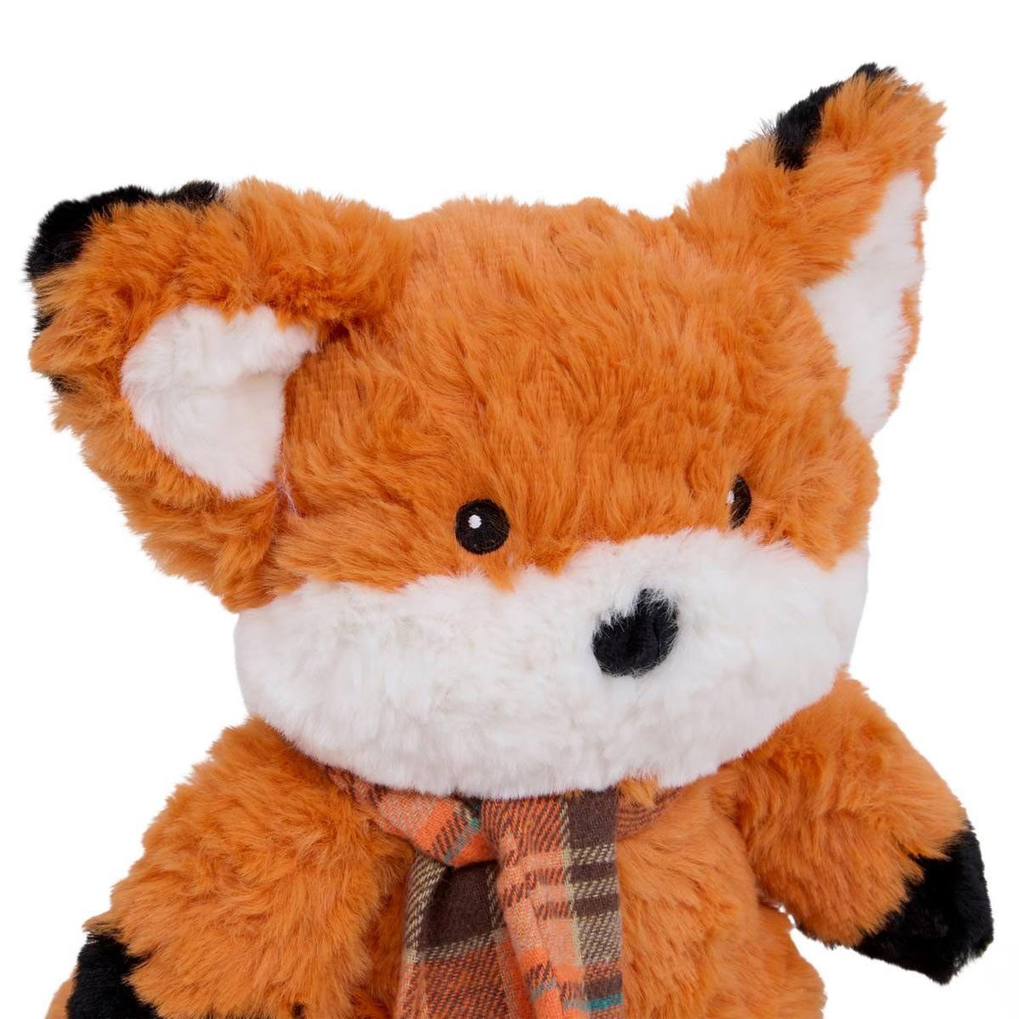 Voir la diapositive 2 : Atmosphera Kids Peluche enfant renard  ginger  32cm orange