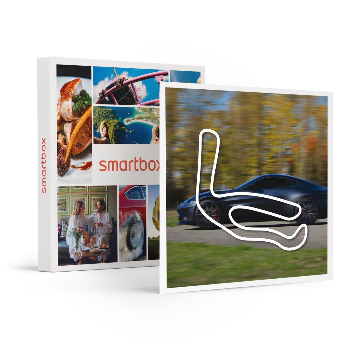 Smartbox Stage de pilotage : 3 à 5 tours au volant d'une voiture de course sur le circuit de Saint-Laurent - Coffret Cadeau Sport & Aventure