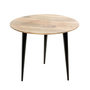 Voir la diapositive 1 : Paris Prix Table Basse en Bois  Ciotat  50cm Naturel & Noir