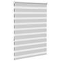 Voir la diapositive 4 : VIDAXL Store zebre gris clair largeur du tissu 90,9 cm polyester