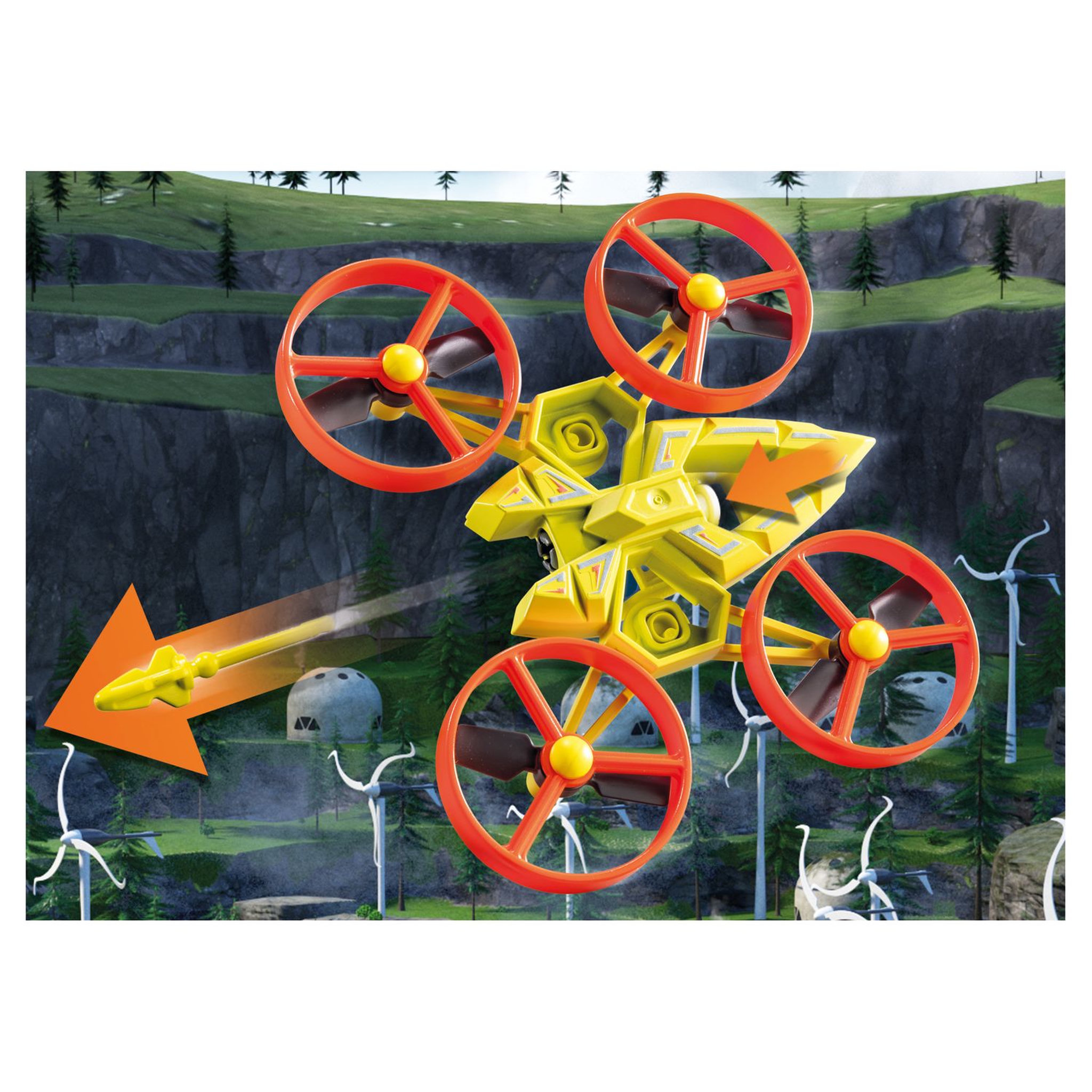 Voir la diapositive 5 : PLAYMOBIL 71084 Dragons Nine Realms: Icaris Lab