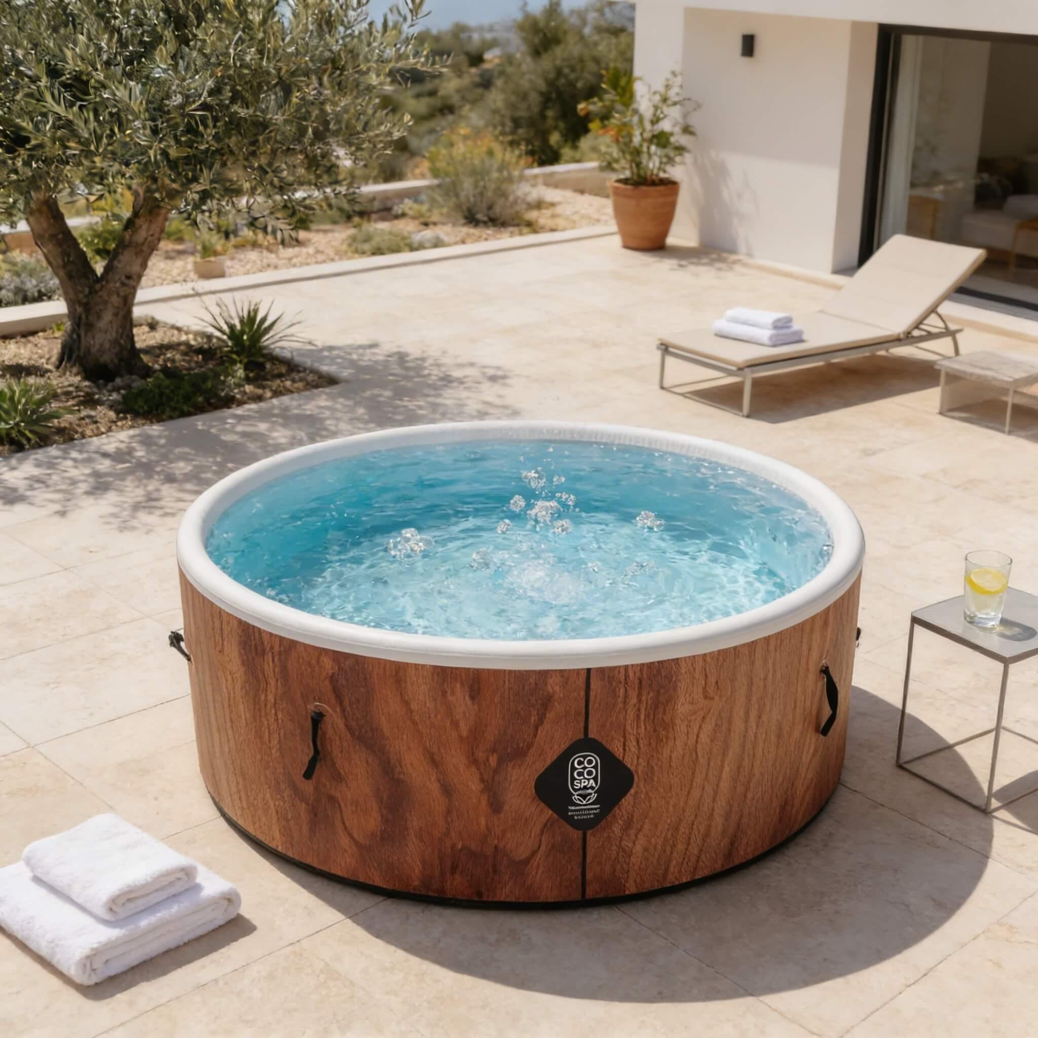 Voir la diapositive 1 : COCO SPA Spa gonflable Tahiti