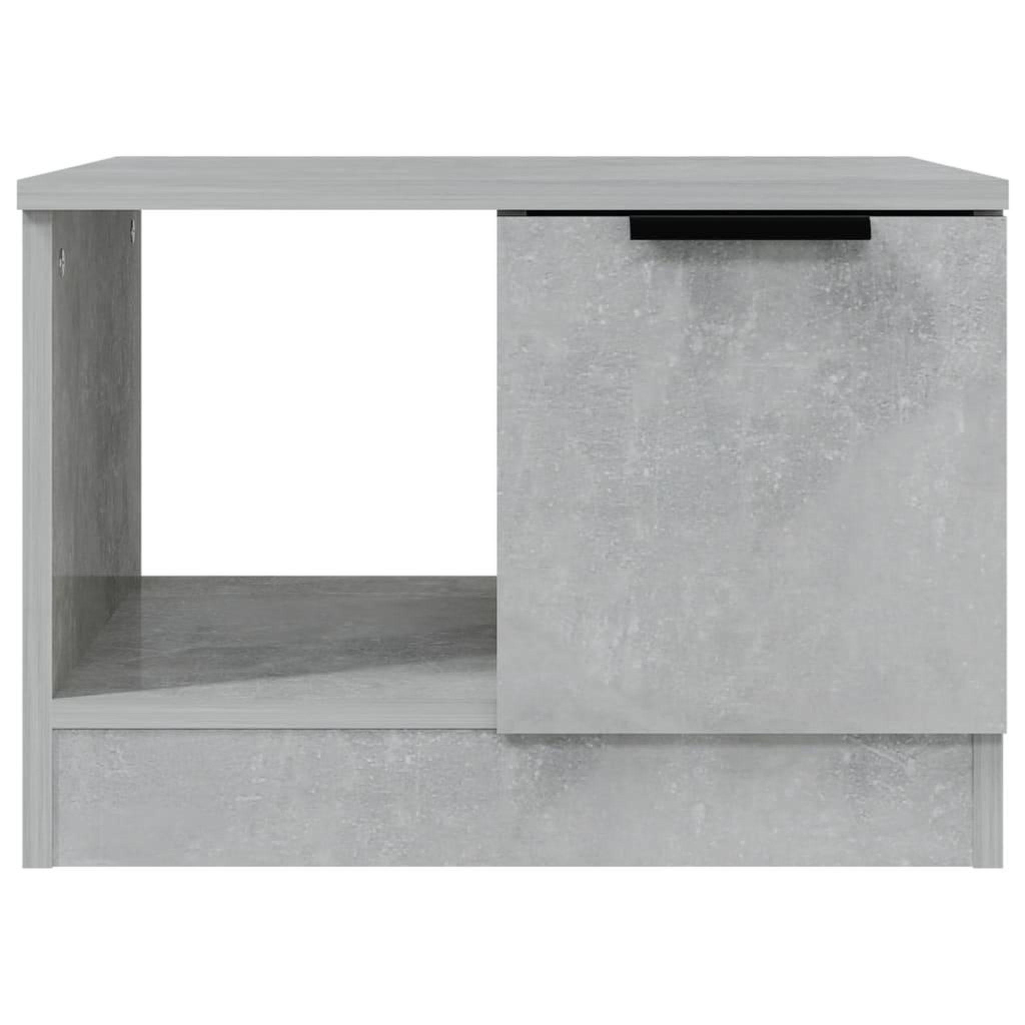Voir la diapositive 5 : VIDAXL Table basse gris beton 50x50x36 cm bois d'ingenierie