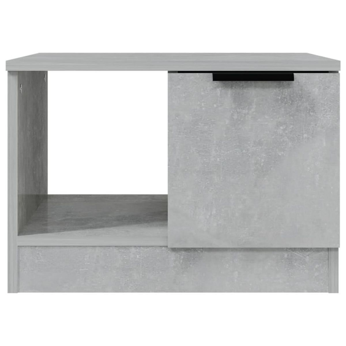 VIDAXL Table basse gris beton 50x50x36 cm bois d'ingenierie