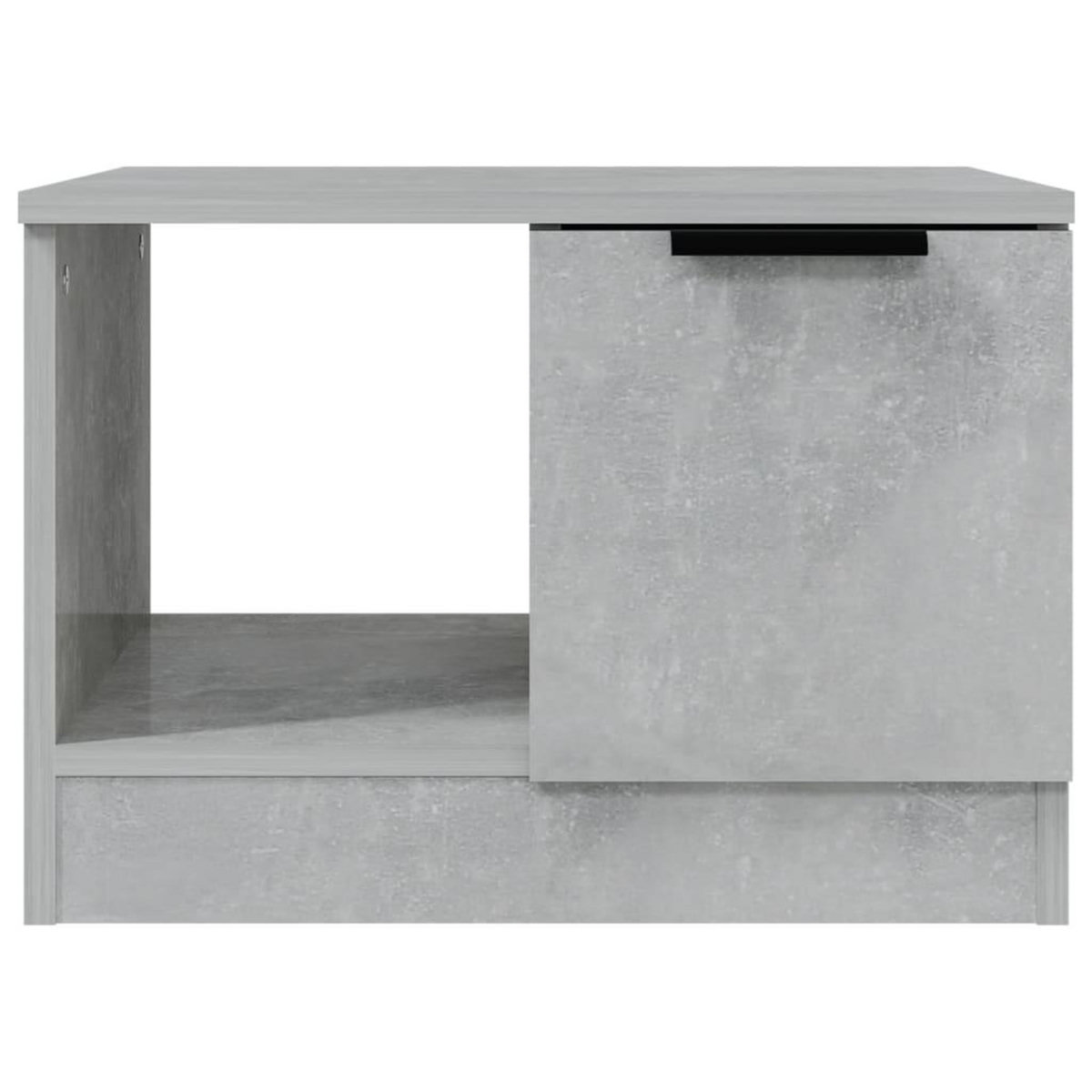 VIDAXL Table basse gris beton 50x50x36 cm bois d'ingenierie
