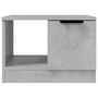 Voir la diapositive 5 : VIDAXL Table basse gris beton 50x50x36 cm bois d'ingenierie