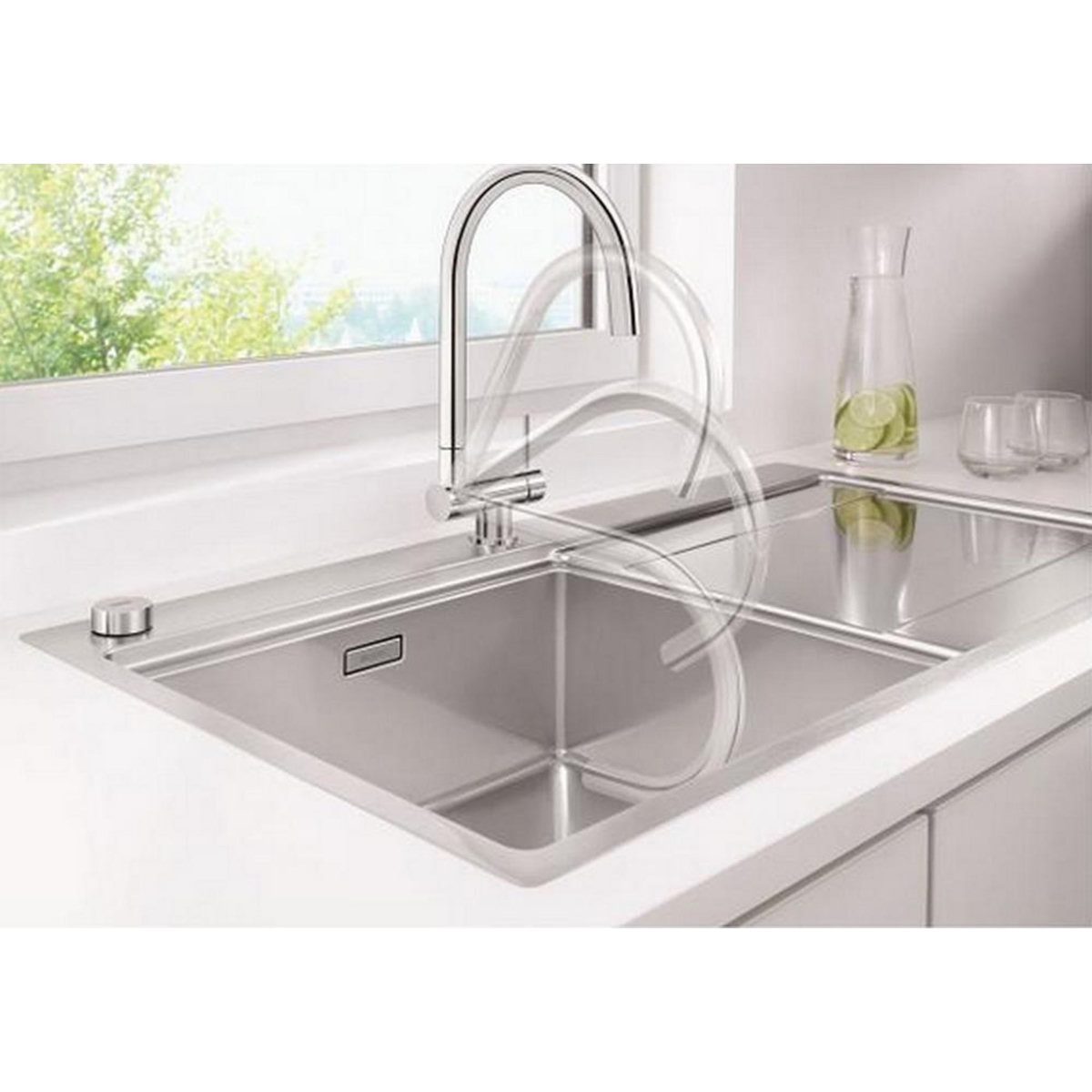 Blanco Mitigeur sans douchette chromé - 521543