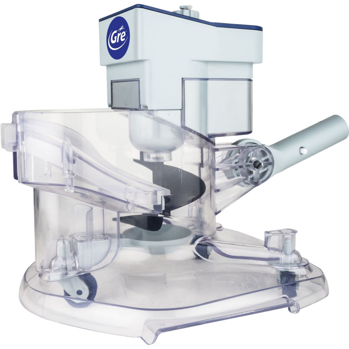 GRE Ramasse-feuille à batterie pour piscine - 12cm à 3m max