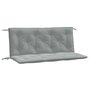 Voir la diapositive 2 : VIDAXL Coussins de banc de jardin lot de 2 gris clair melange tissu