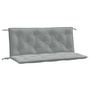 Voir la diapositive 2 : VIDAXL Coussins de banc de jardin lot de 2 gris clair melange tissu