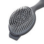 Voir la diapositive 3 : FIVE Brosse Vaisselle  Caoutchouc  24cm Gris