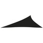 VIDAXL Voile de parasol Tissu Oxford triangulaire 3x4x5 m Noir