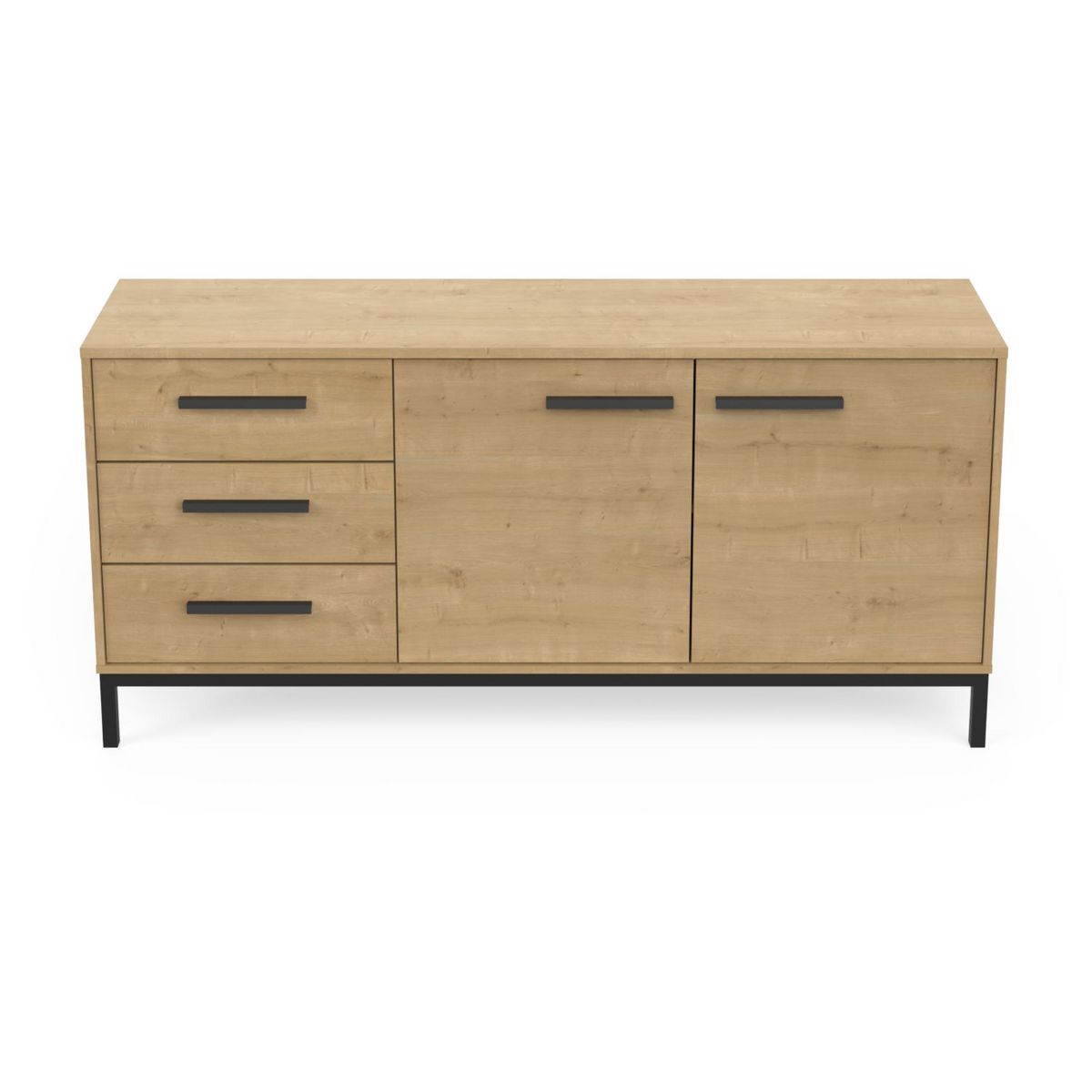 Enfilade 2 portes 3 tiroirs L152cm DAFT