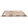 Voir la diapositive 3 : VIDAXL Sommiers a lattes sans matelas 2 pcs avec 28 lattes 70x200 cm