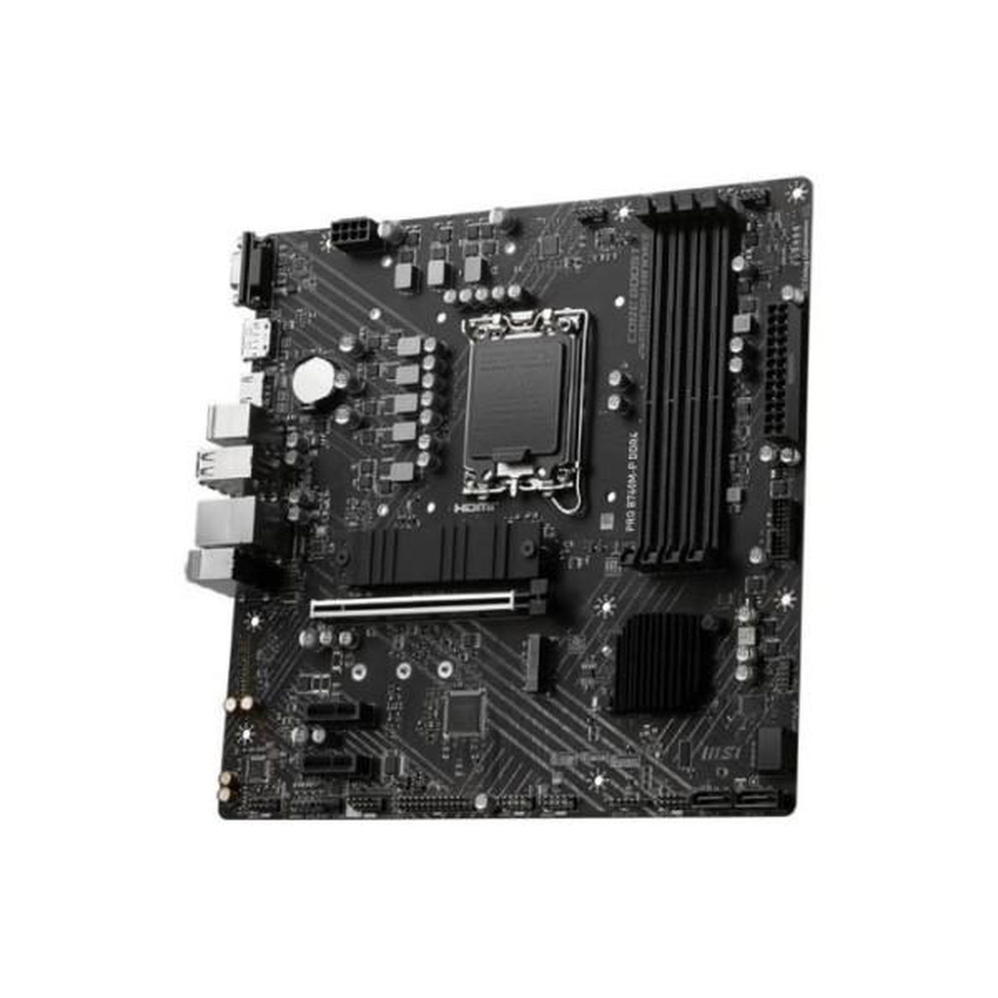 Voir la diapositive 5 : MSI Carte Mere - MSI - PRO B760M-P - Socket LGA1700 - DDR5 - Wi-Fi 6E