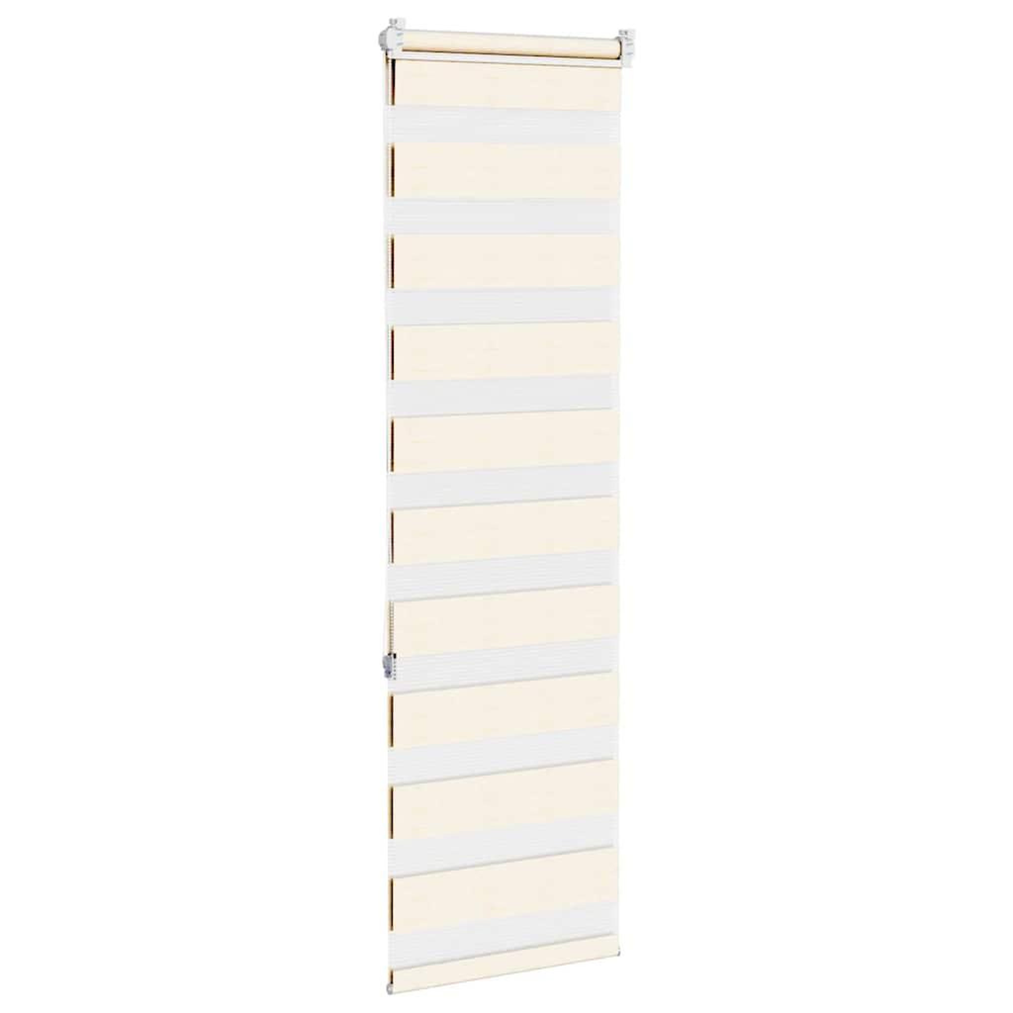 Voir la diapositive 4 : VIDAXL Store zebre beige marbre largeur du tissu 45,9 cm polyester