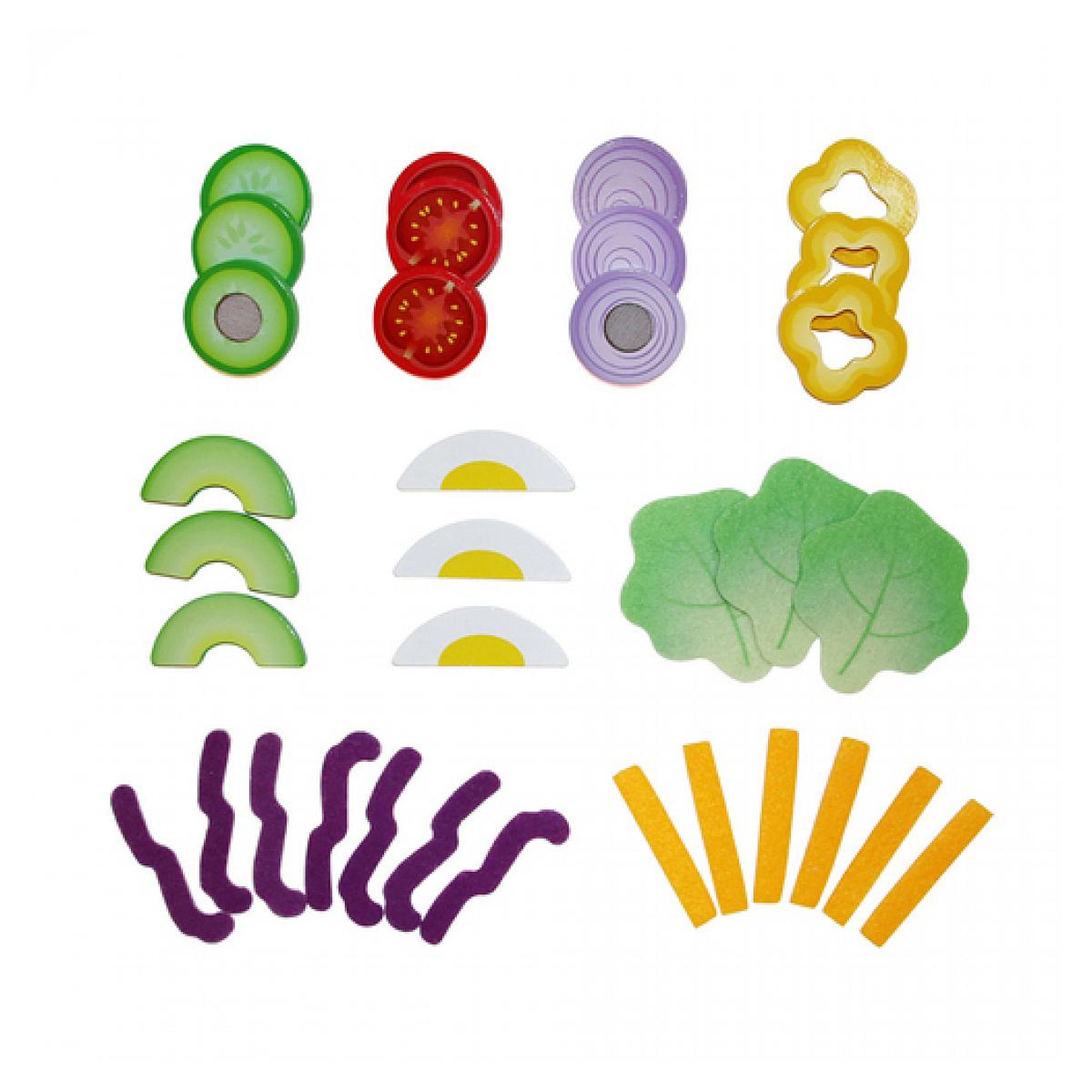 Voir la diapositive 4 : Hape Toys Healthy Salad Playset