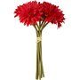 ATMOSPHERA Bouquet artificiel Gerbera - H. 26 cm - Rouge