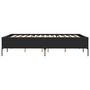 Voir la diapositive 5 : VIDAXL Cadre de lit sans matelas noir 120x190 cm