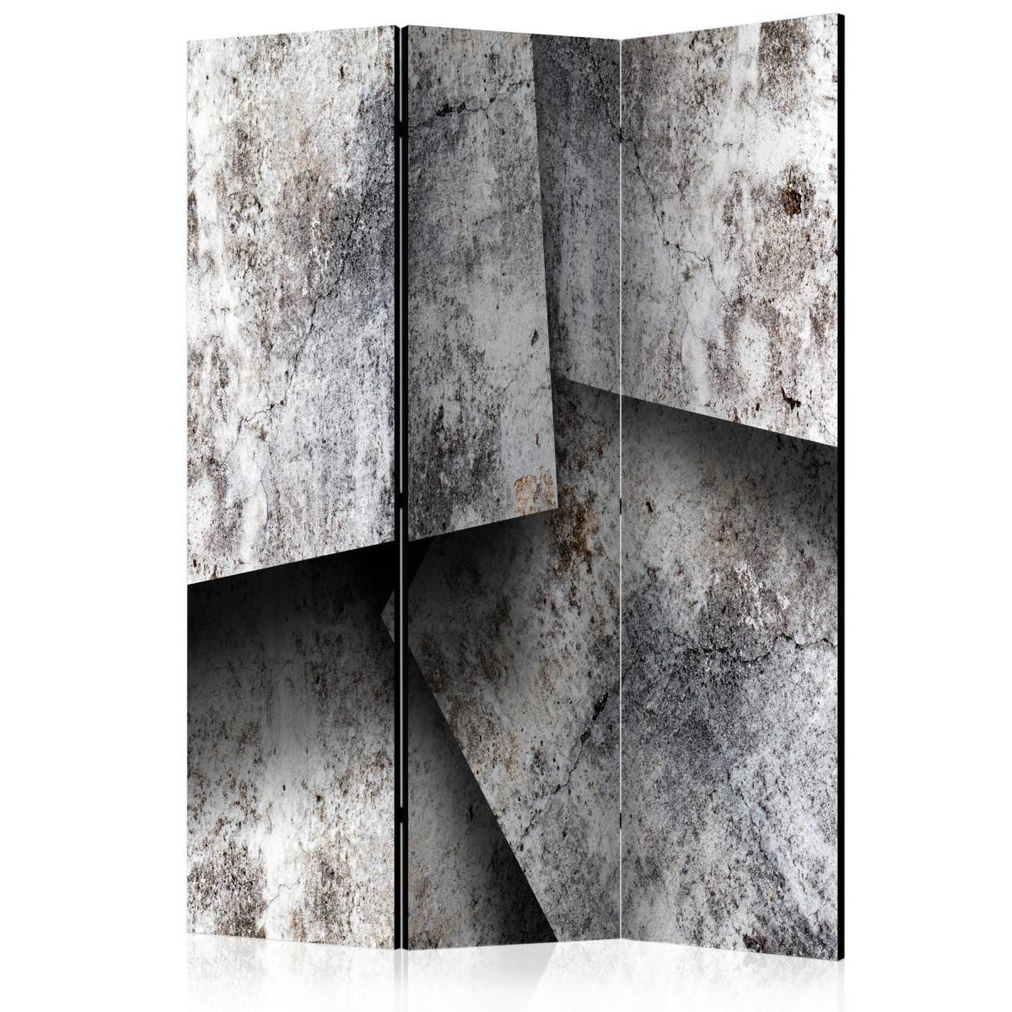 Paris Prix Paravent 3 volets  concrete cards  135x172cm