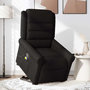 Voir la diapositive 3 : VIDAXL Fauteuil de massage inclinable Noir Tissu